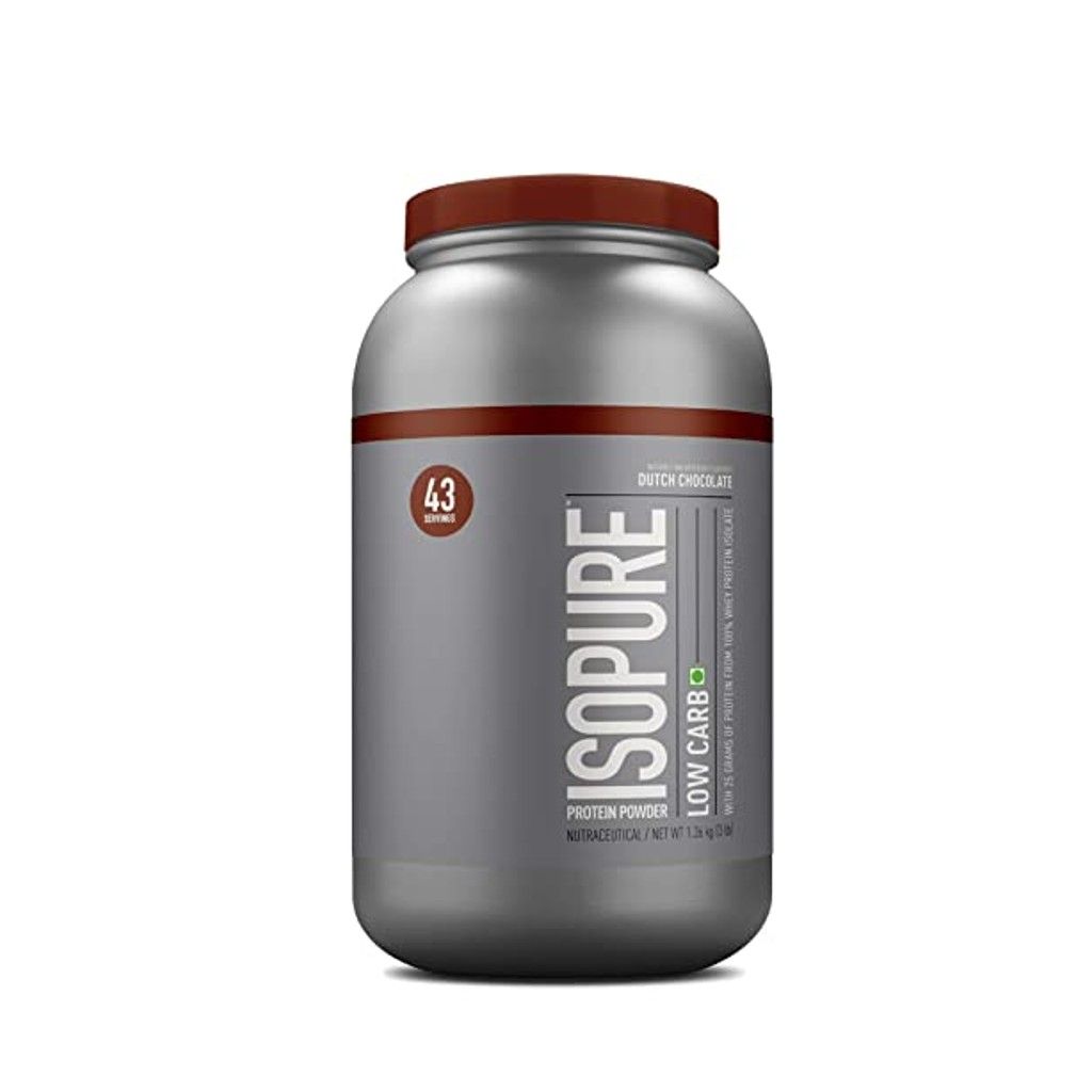 Buy Isopure Low Carb Dutch Chocolate Flavoured Powder, 3 lb Online