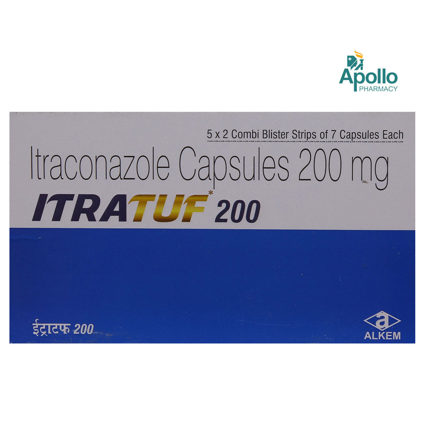 ITRATUF 200MG CAPSULE 4'S, Pack of 4 CapsuleS