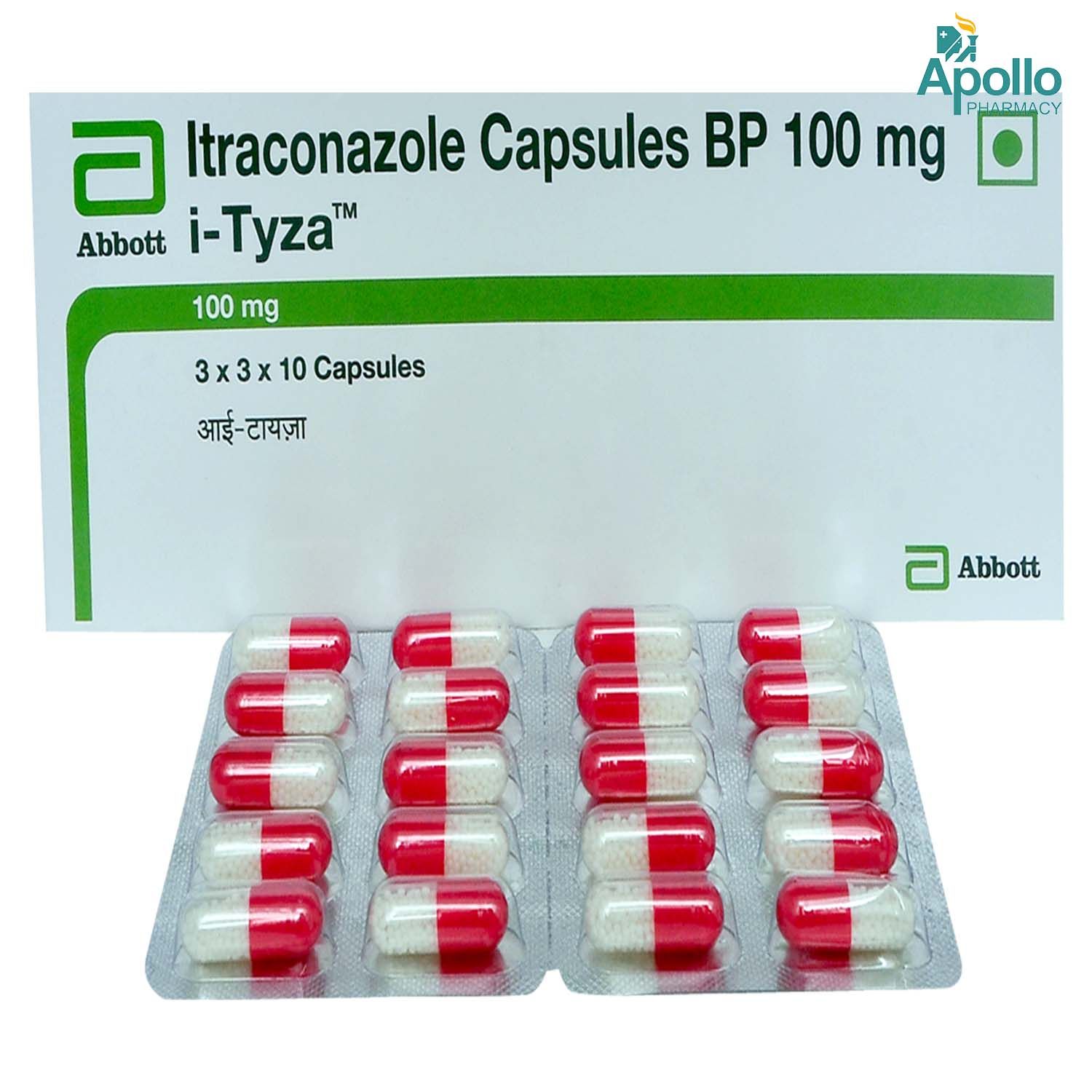 I-Tyza Capsule 10's, Pack of 10 CAPSULES