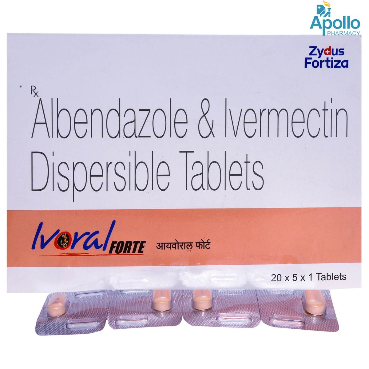 Ivoral Forte Tablet 1's Price, Uses, Side Effects, Composition - Apollo