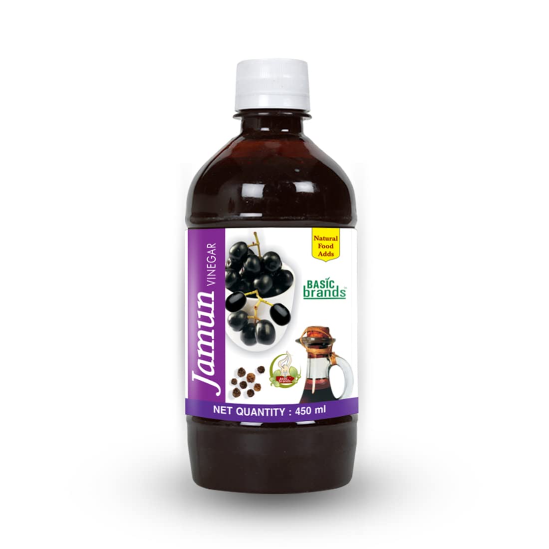 Buy Basic Ayurveda Jamun Vinegar, 450 ml Online