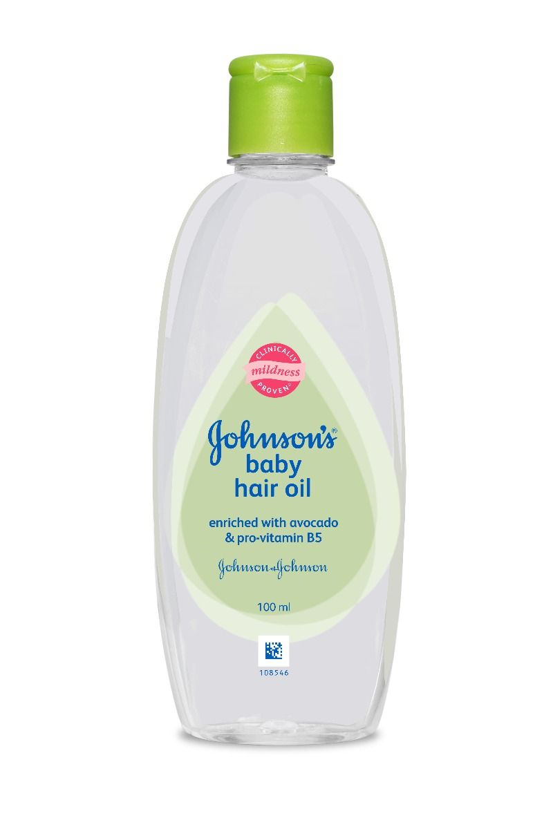 Johnson's Baby Hair Oil, 100 ml, Pack of 1 