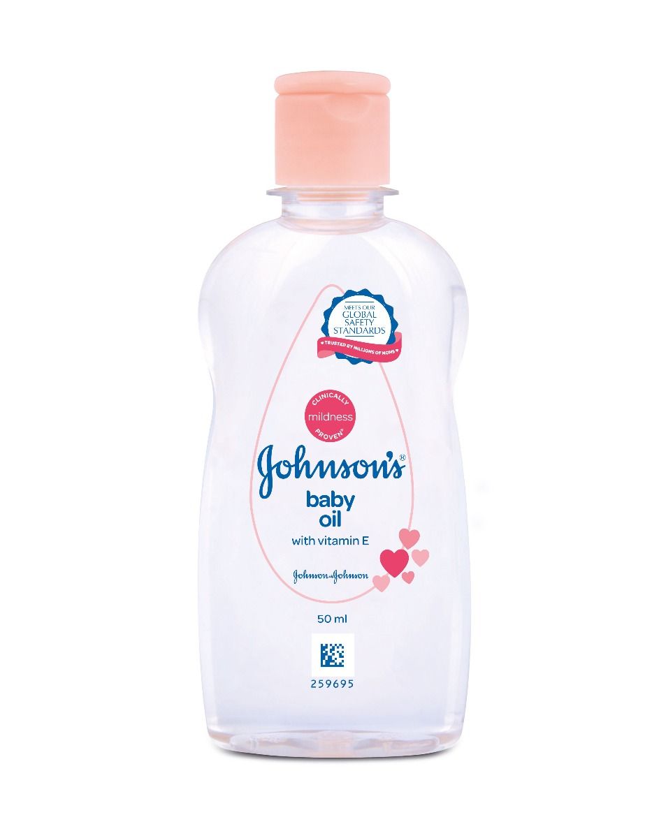 Johnson's Baby Oil, 50 ml Price, Uses, Side Effects, Composition - Apollo  Pharmacy