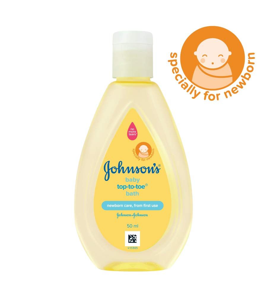 Johnson's Baby Top to Toe Bath Wash, 50 ml, Pack of 1 