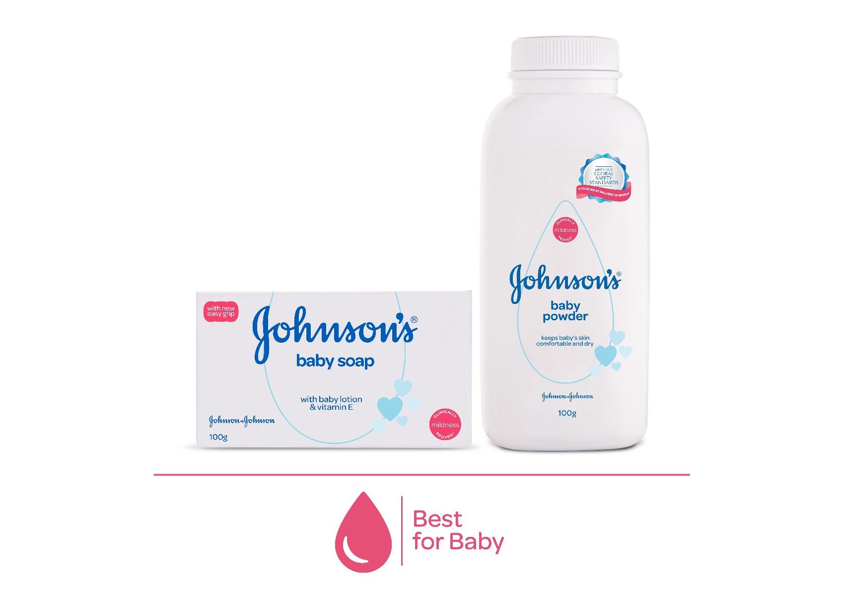 Buy Johnson's Baby Care Collection Gift Box, 3 Gift items Online