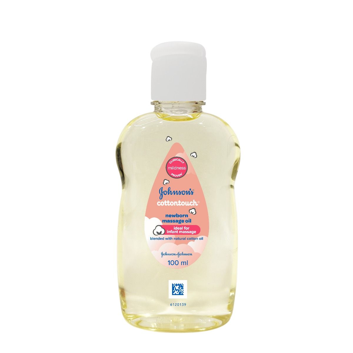 Johnson's Cottontouch New Born Massage Oil, 100 ml, Pack of 1 