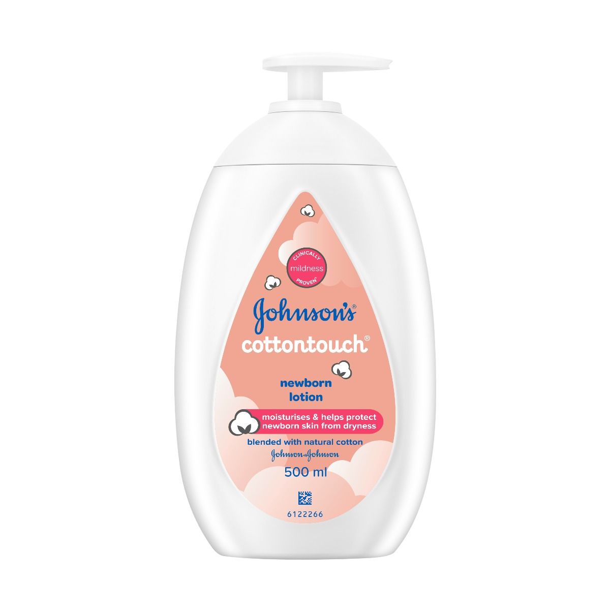 Johnson's Cottontouch New Born Lotion, 500 ml, Pack of 1 