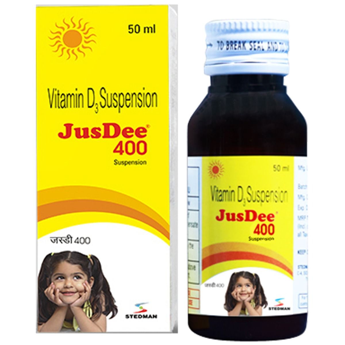 JUSDEE 400MG SYRUP 50ML Price, Uses, Side Effects, Composition Apollo