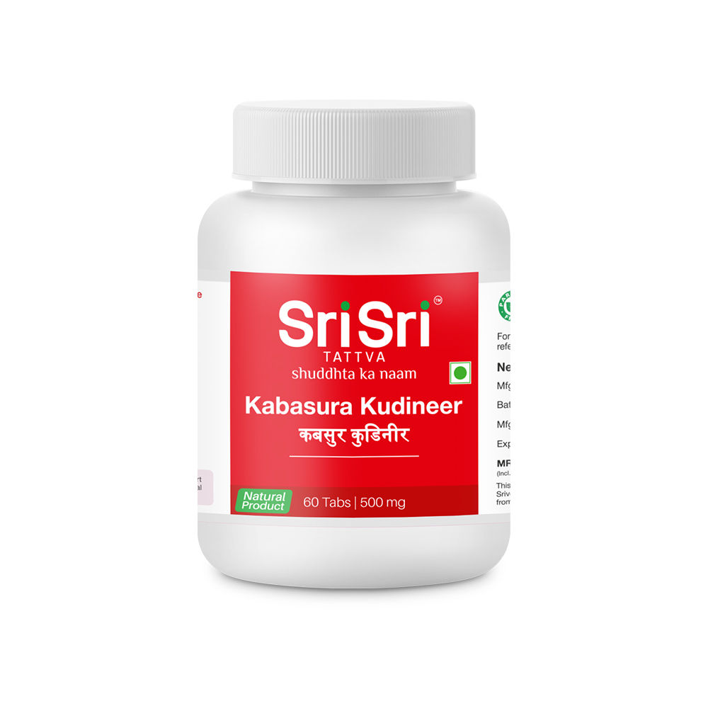 Buy Sri Sri Tattva Kabasura Kudineer 500 mg, 60 Tablets Online