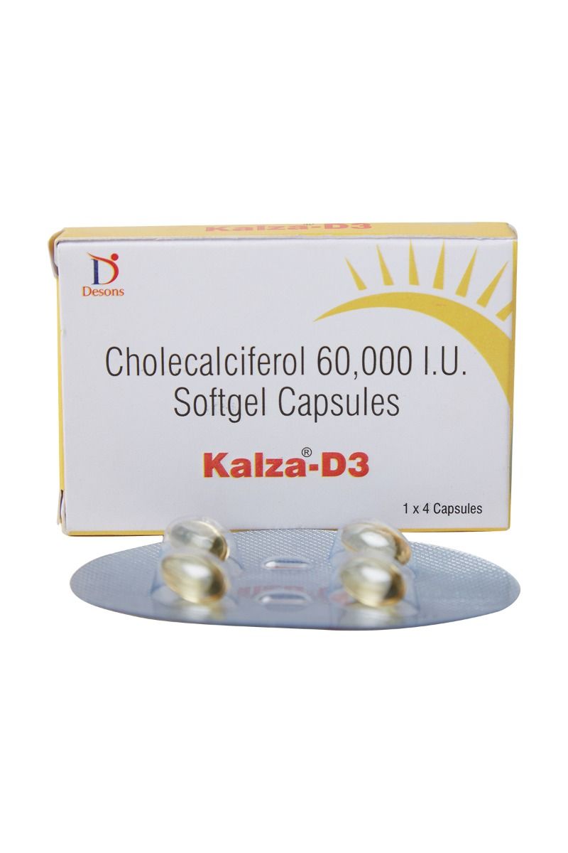 KalzaD3 Capsule 4's Price, Uses, Side Effects, Composition Apollo