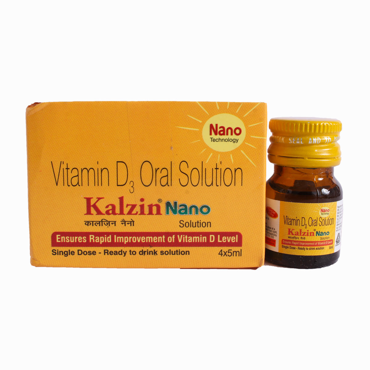 Kalzin Nano 60K Solution 5 ml, Pack of 1 Liquid