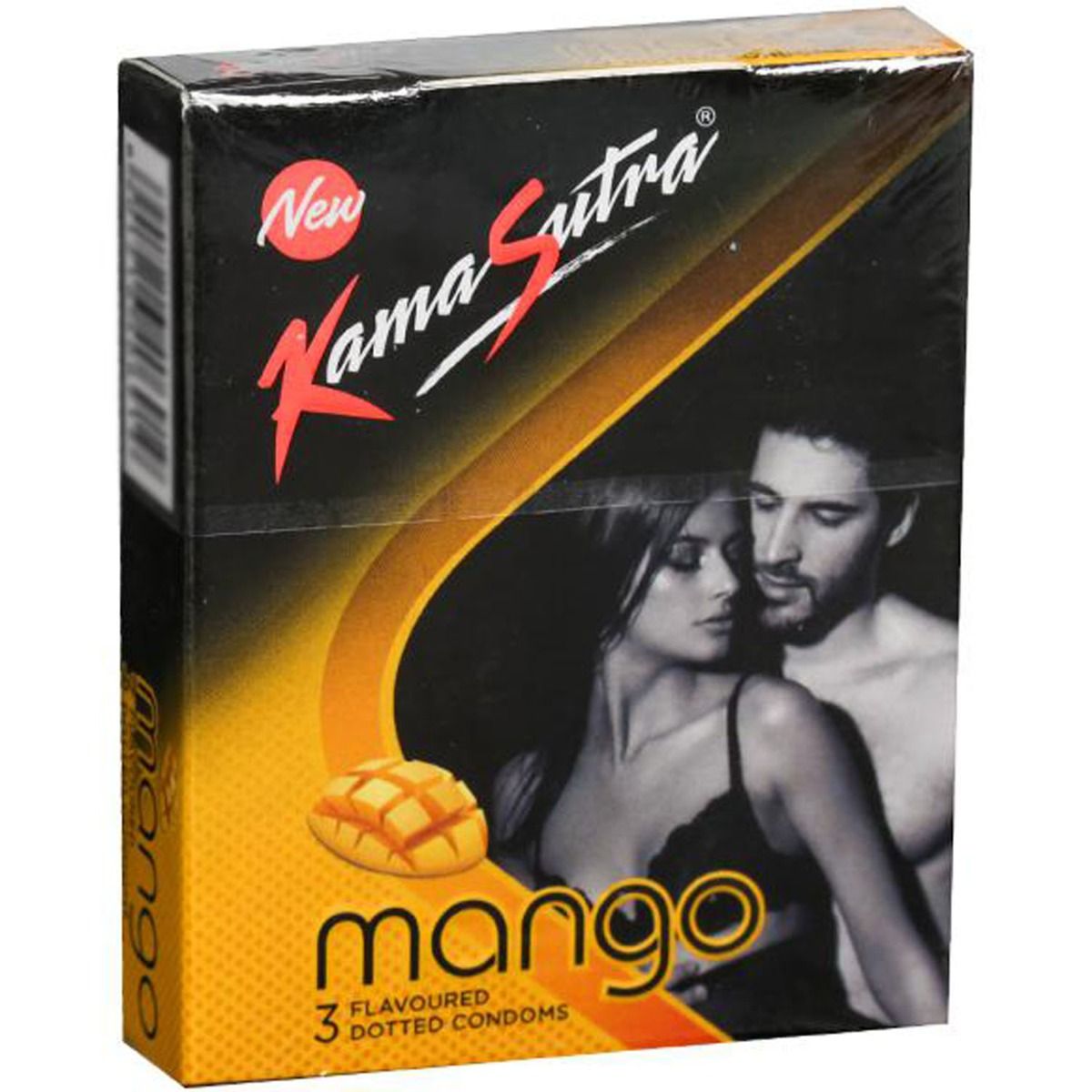 Buy Kamasutra Mango Flavoured Condoms, 3 Count Online