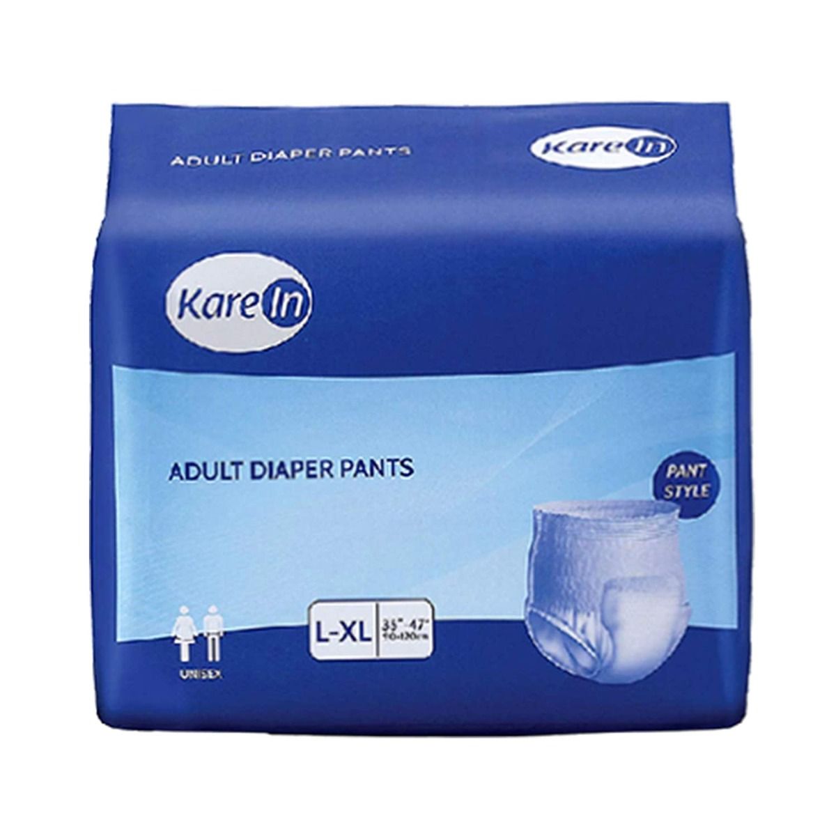 Buy Kare In  Adult Diapers Pants  L- XL, 10 Count Online