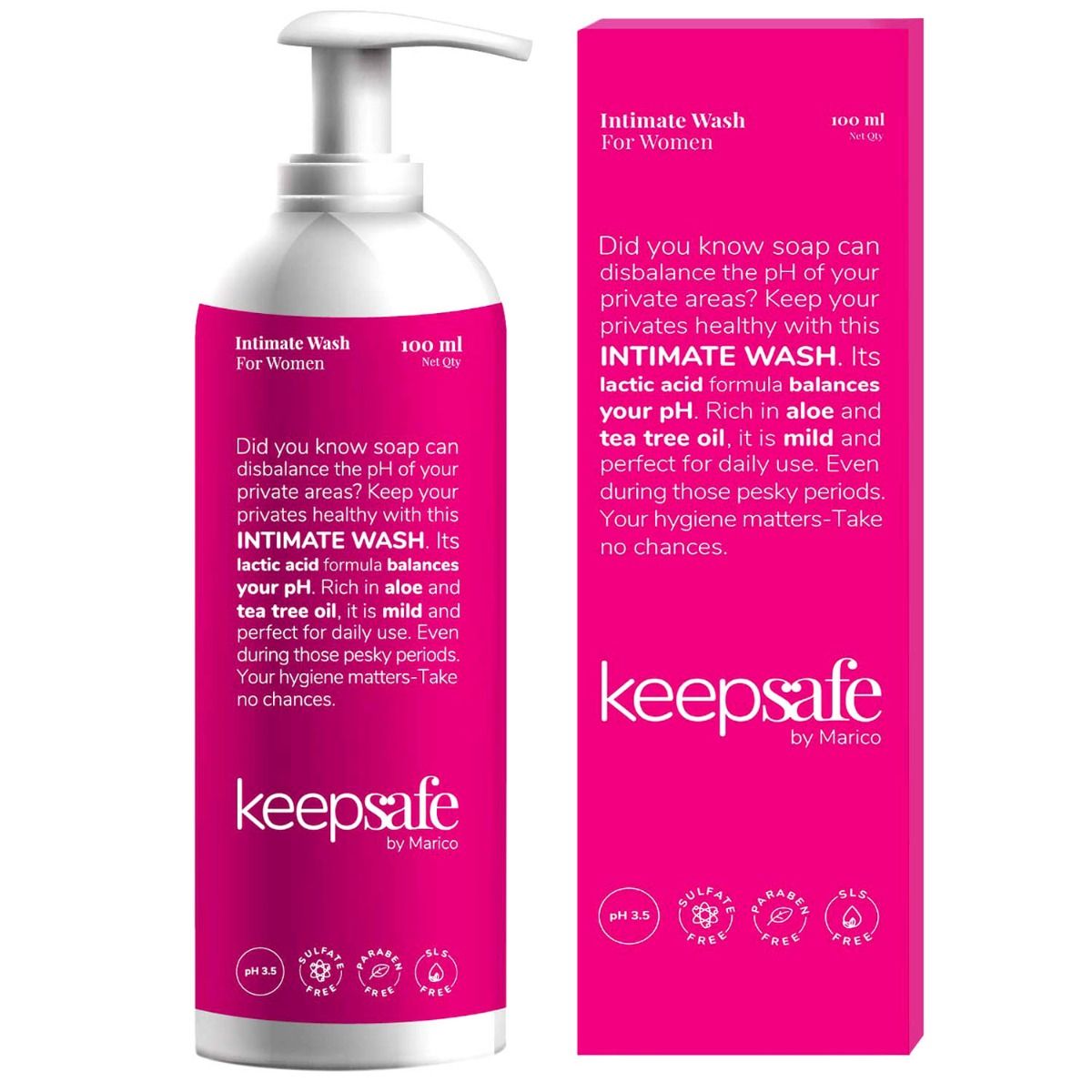 Buy KeepSafe Intimate Wash, 100 ml Online