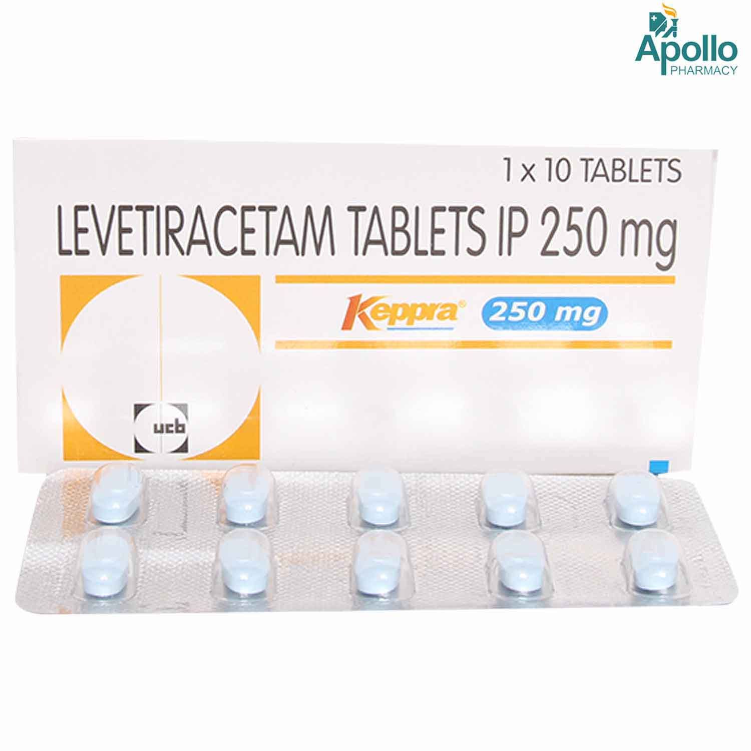 Keppra 250 mg Tablet 10's Price, Uses, Side Effects, Composition