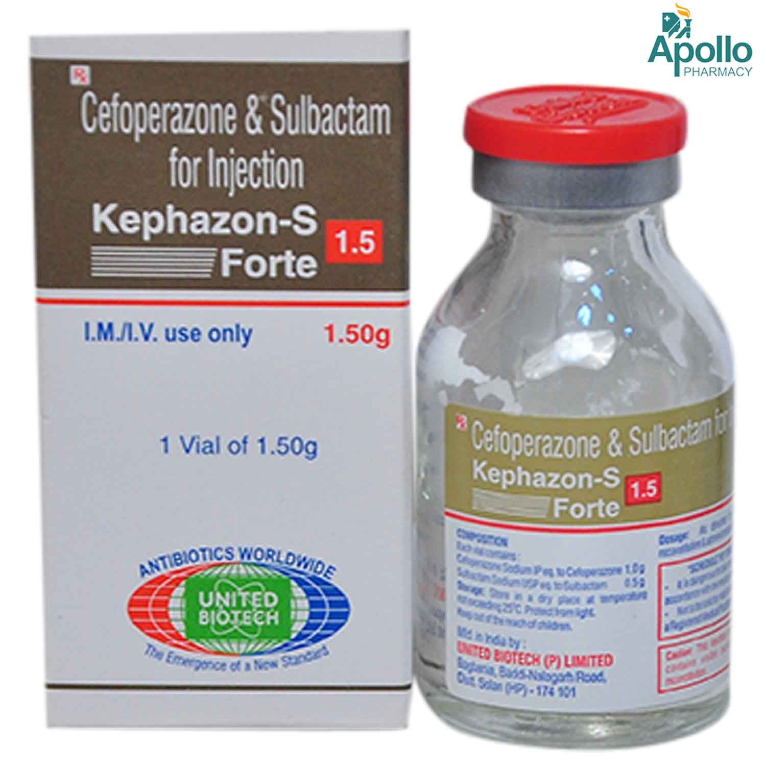 Kephazons Forte Injection 1 50gm Price Uses Side Effects Composition Apollo Pharmacy