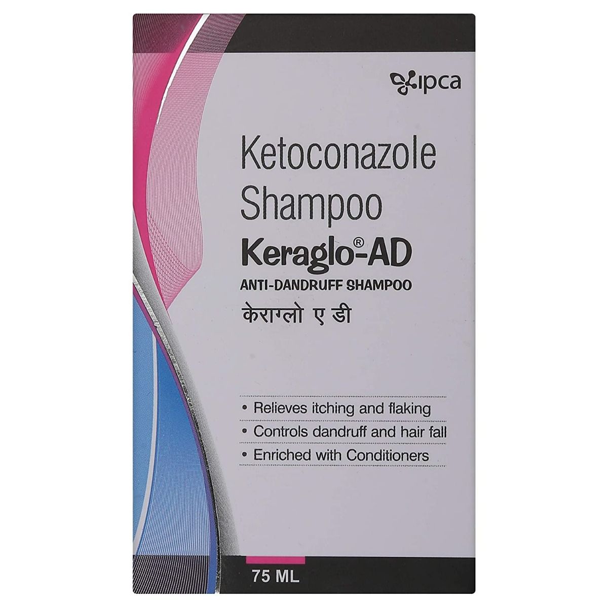 Keraglo-AD Anti-Dandruff Shampoo, 75 ml, Pack of 1 