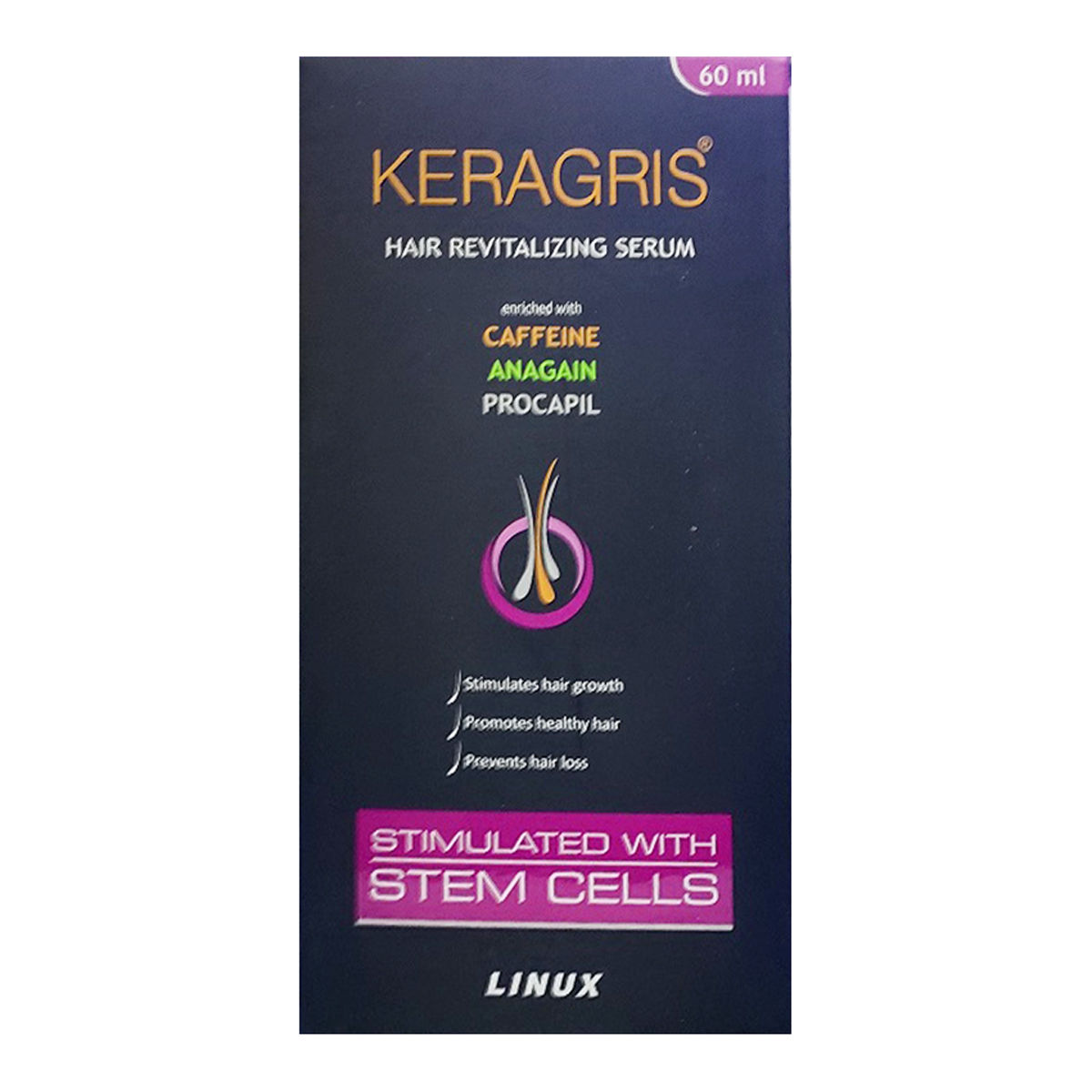 Keragris Hair Revitalizing Serum, 60 ml Price, Uses, Side Effects,  Composition - Apollo Pharmacy