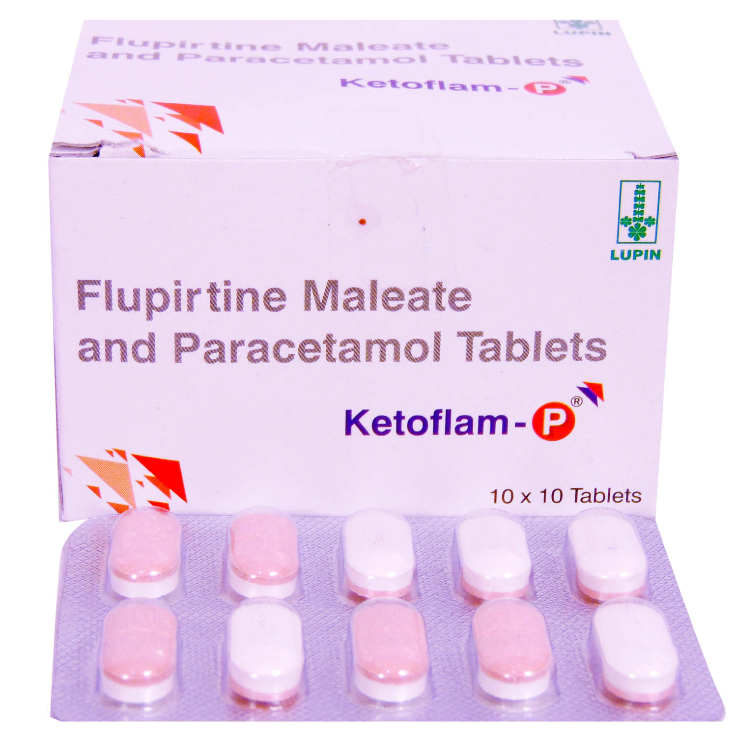 Ketoflam P Tablet 10's, Pack of 10 TABLETS