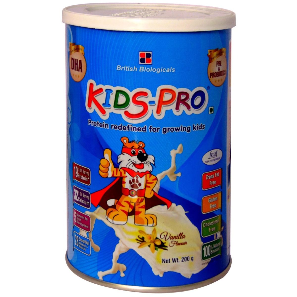 Buy Kids - Pro Vanilla Flavoured Powder, 200 gm Tin Online