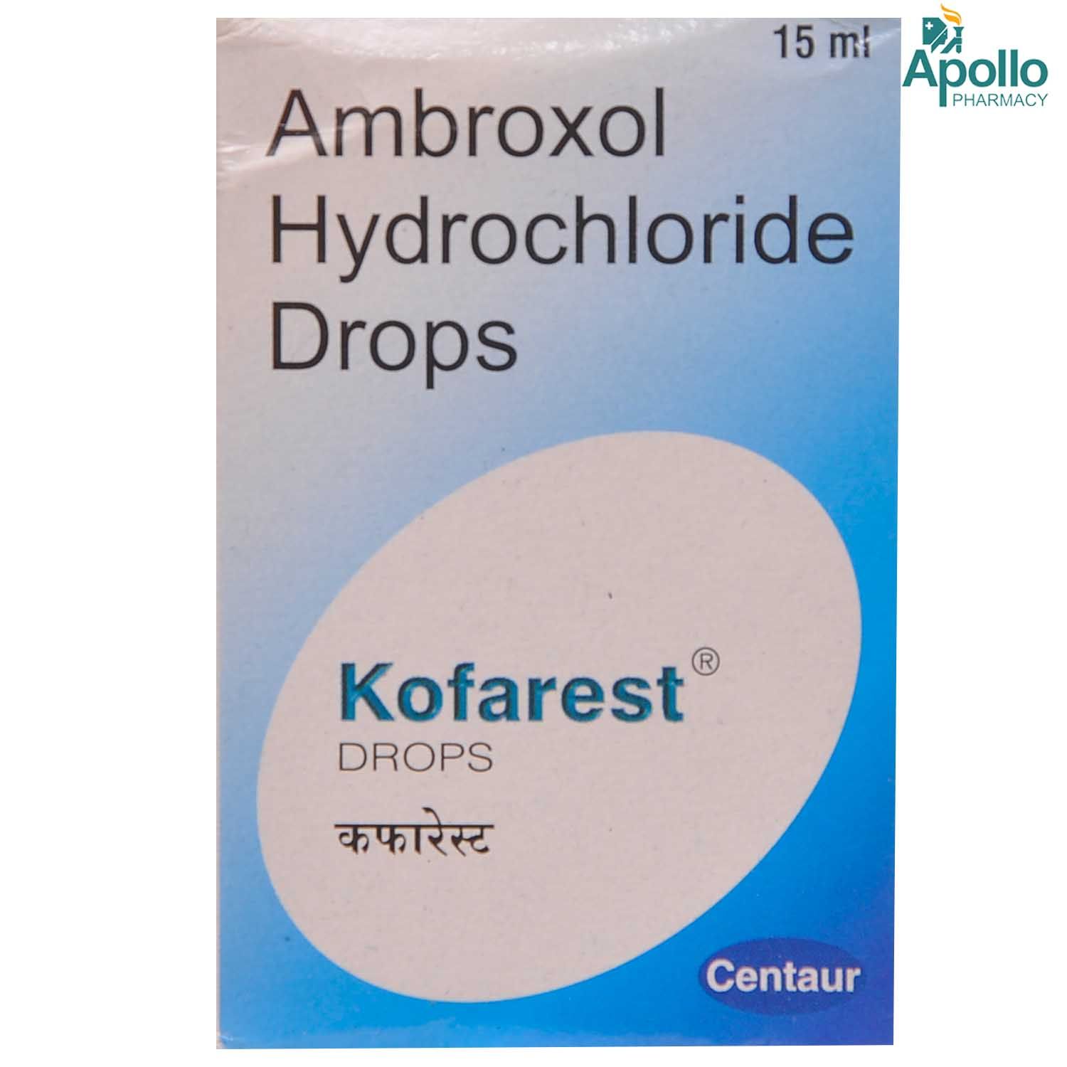 KOFAREST DROPS 15ML Price, Uses, Side Effects, Composition Apollo