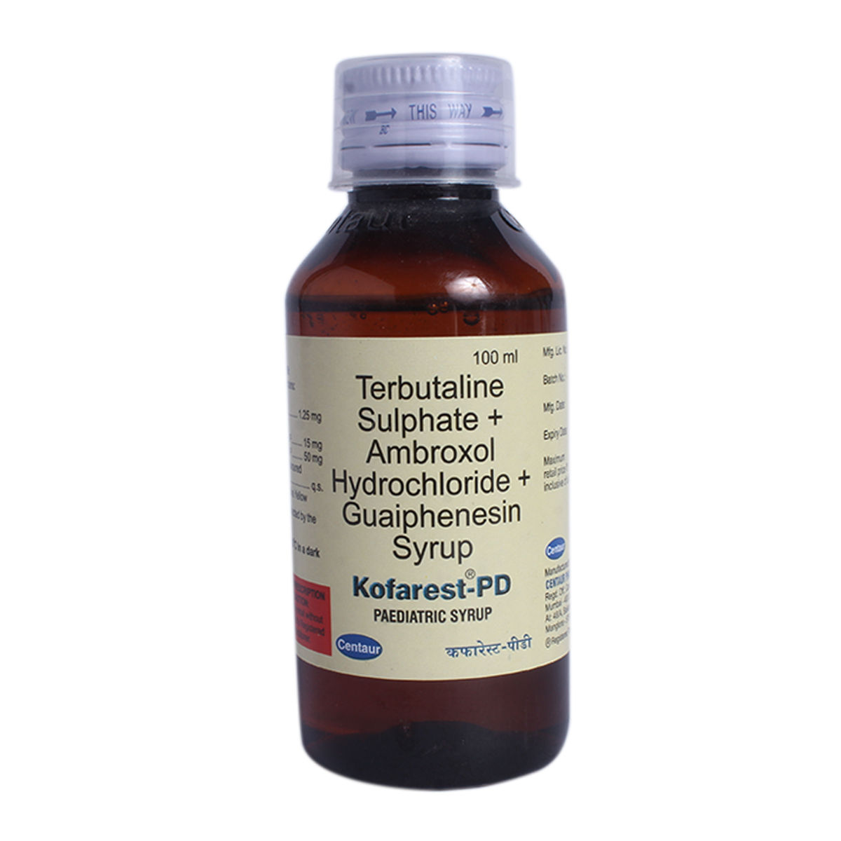 Kofarest PD Syrup 100 ml Price, Uses, Side Effects, Composition