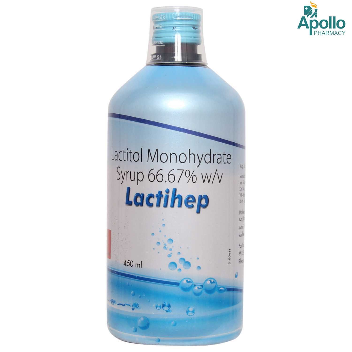 Lactihep Syrup 450 ml Price, Uses, Side Effects, Composition Apollo