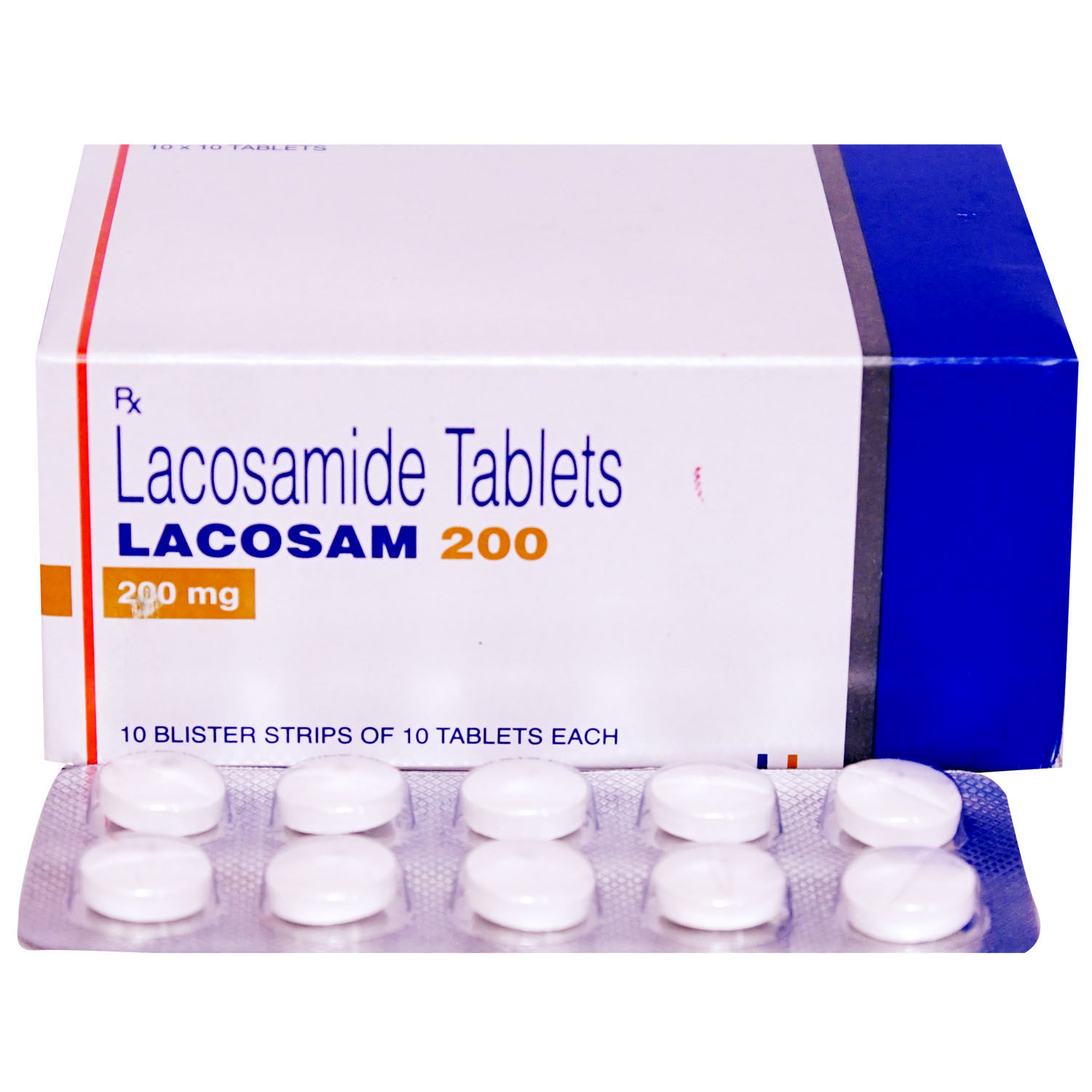 Lacosam 200mg Tablet 10's Price, Uses, Side Effects, Composition