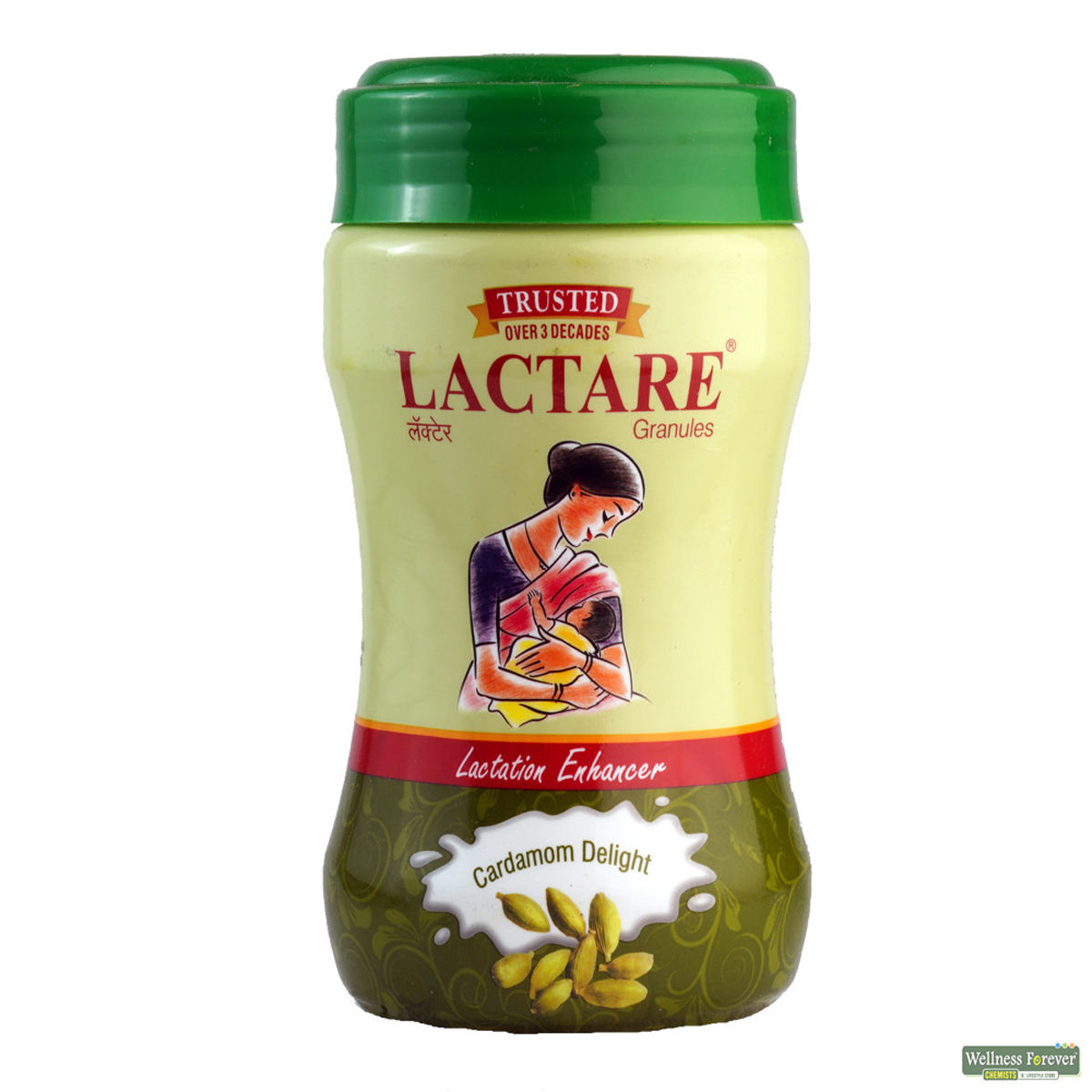 Buy Lactare Granules Cardamom Delight Flavoured Lactation Enhancer, 250 gm Jar Online