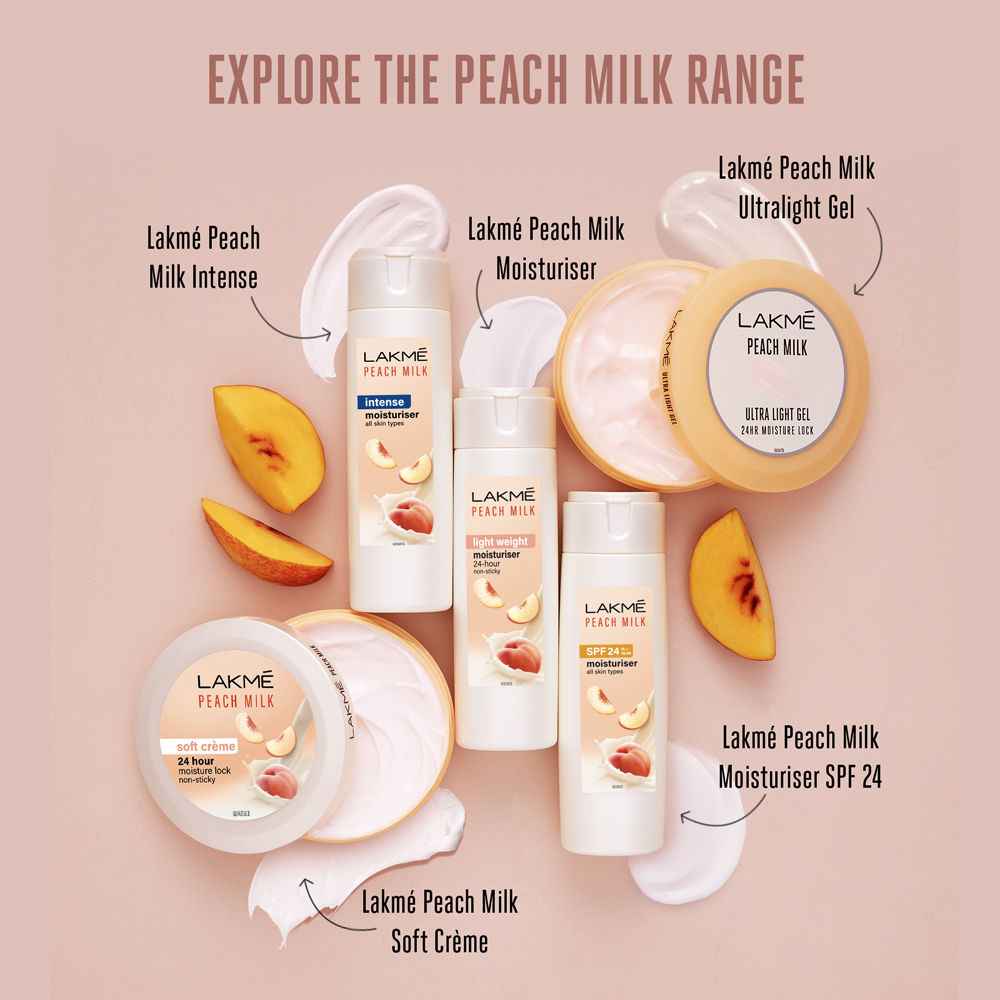 Lakme Peach Milk SPF 24 Moisturiser Cream, 60 ml Price, Uses, Side