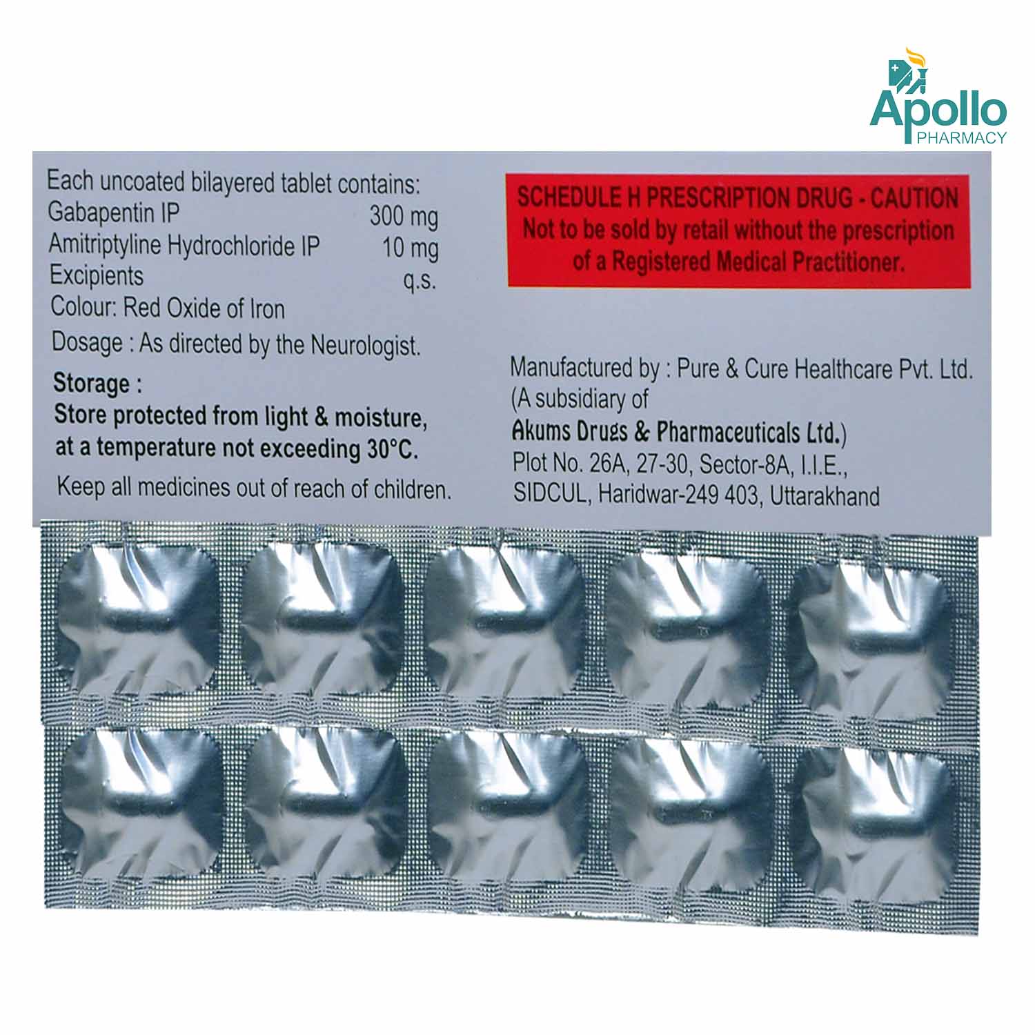 Laregab At Tablet 10 S Price Uses Side Effects Composition Apollo Pharmacy