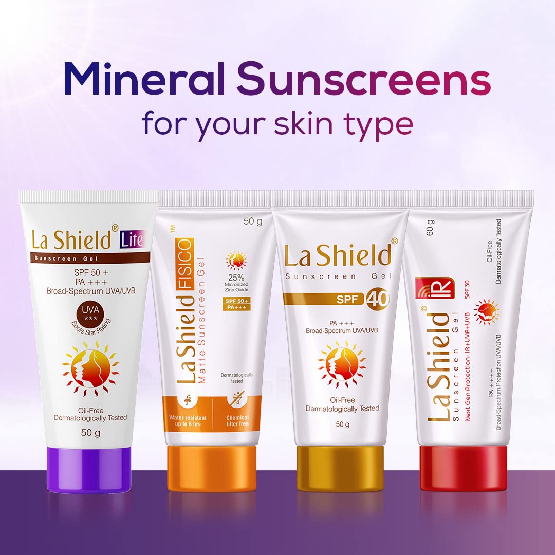 La Shield Lite Spf 50 Pa Sunscreen Gel 50 Gm Price Uses Side