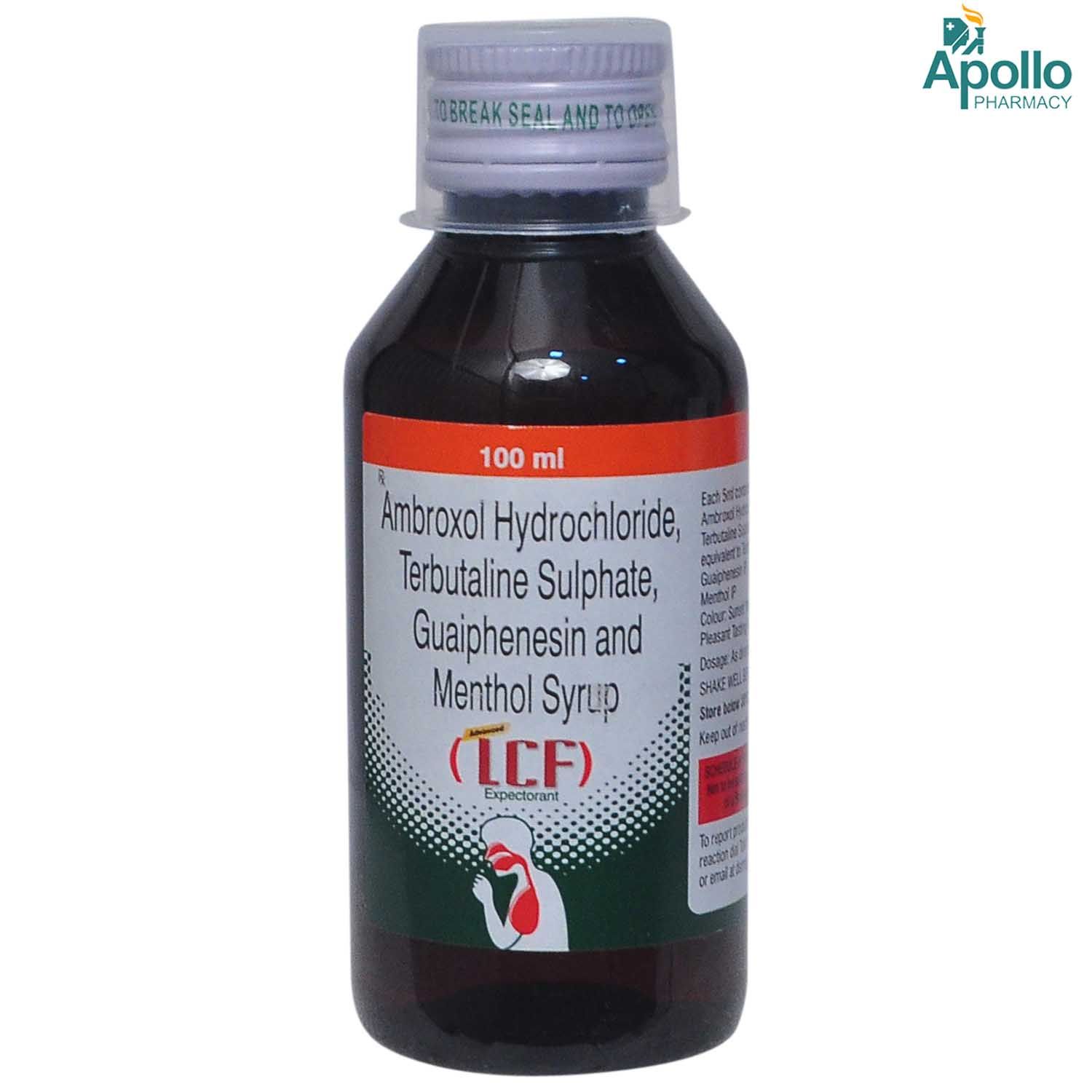 LCF Expectorant 100 ml Price, Uses, Side Effects, Composition Apollo