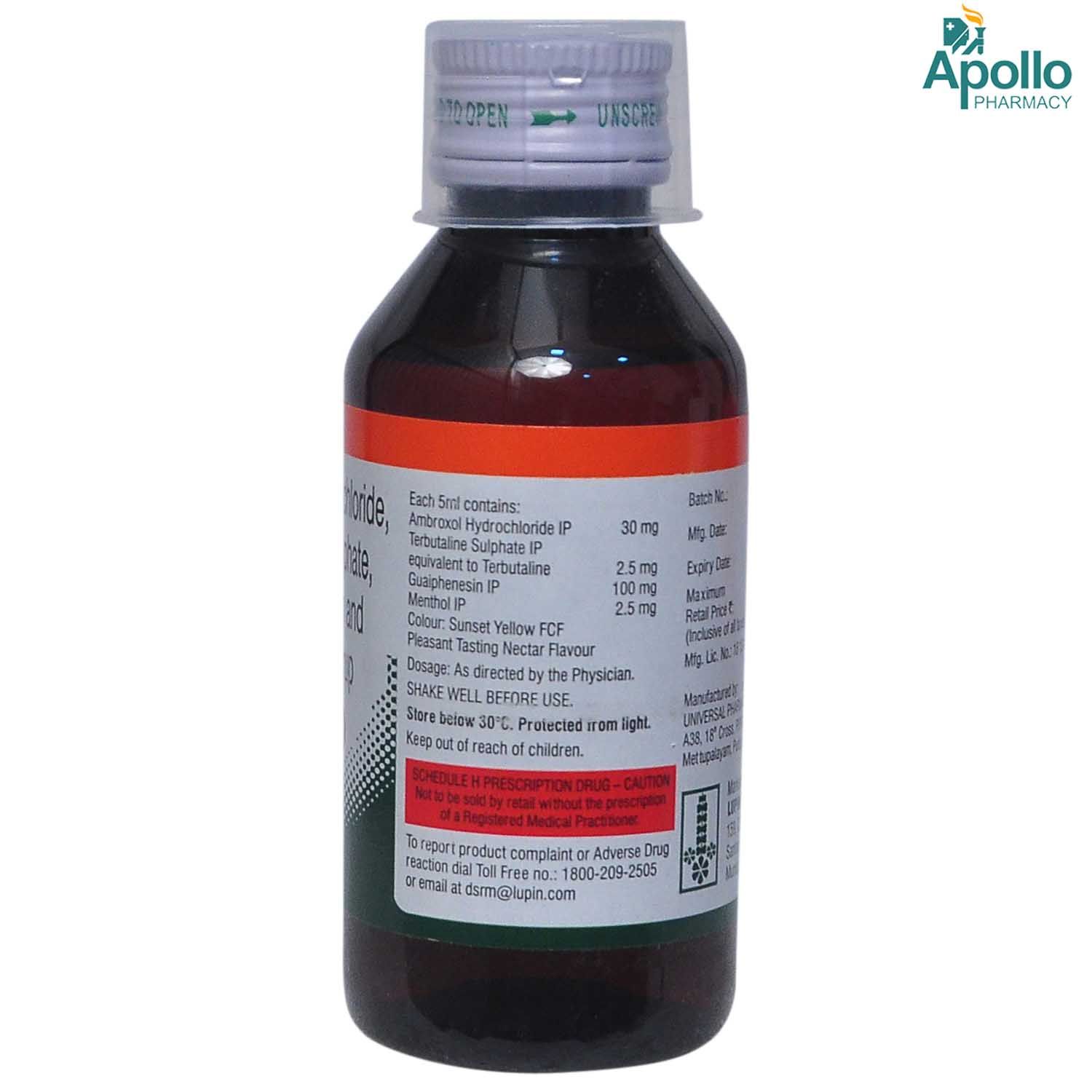 LCF Expectorant 100 ml Price, Uses, Side Effects, Composition - Apollo ...