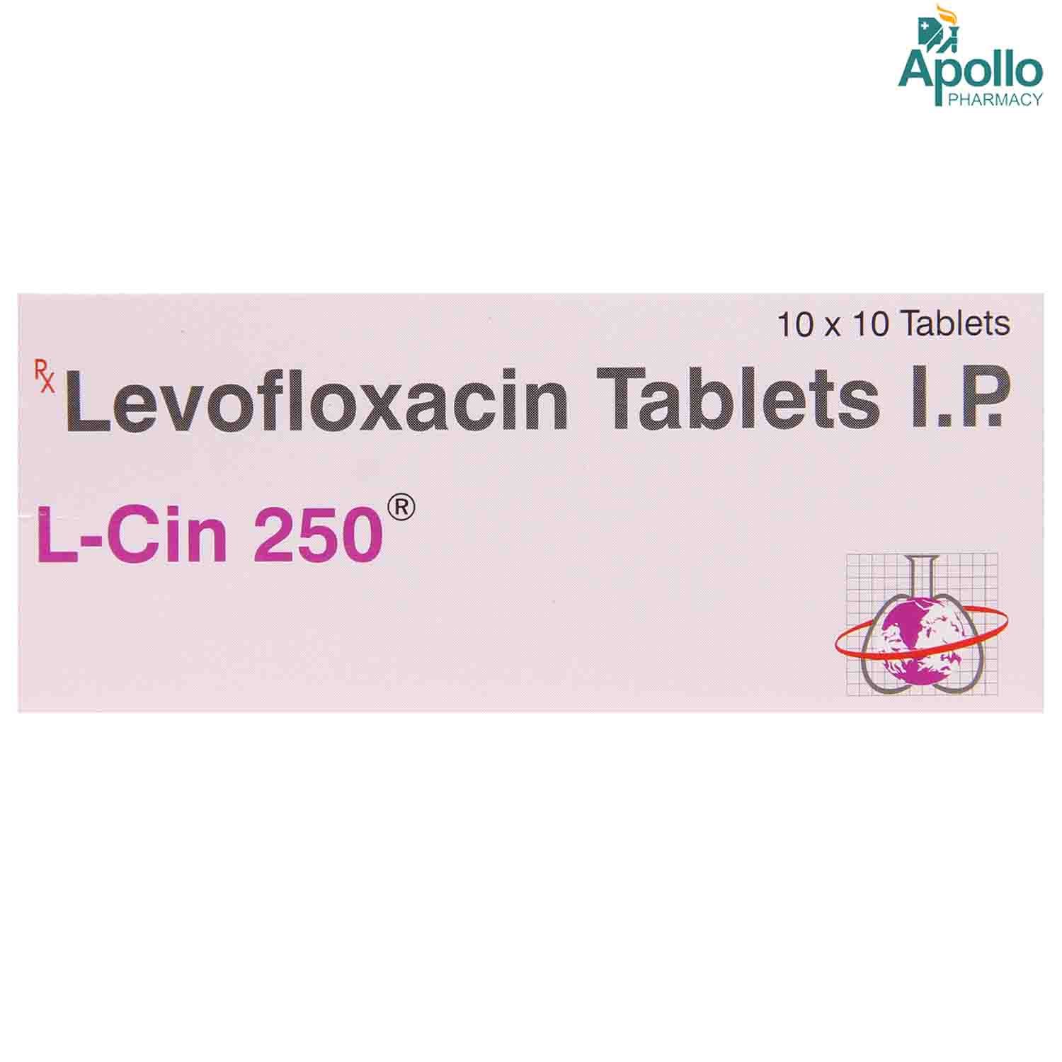 L Cin 250mg Tablet 10 S Price Uses Side Effects Composition Apollo Pharmacy