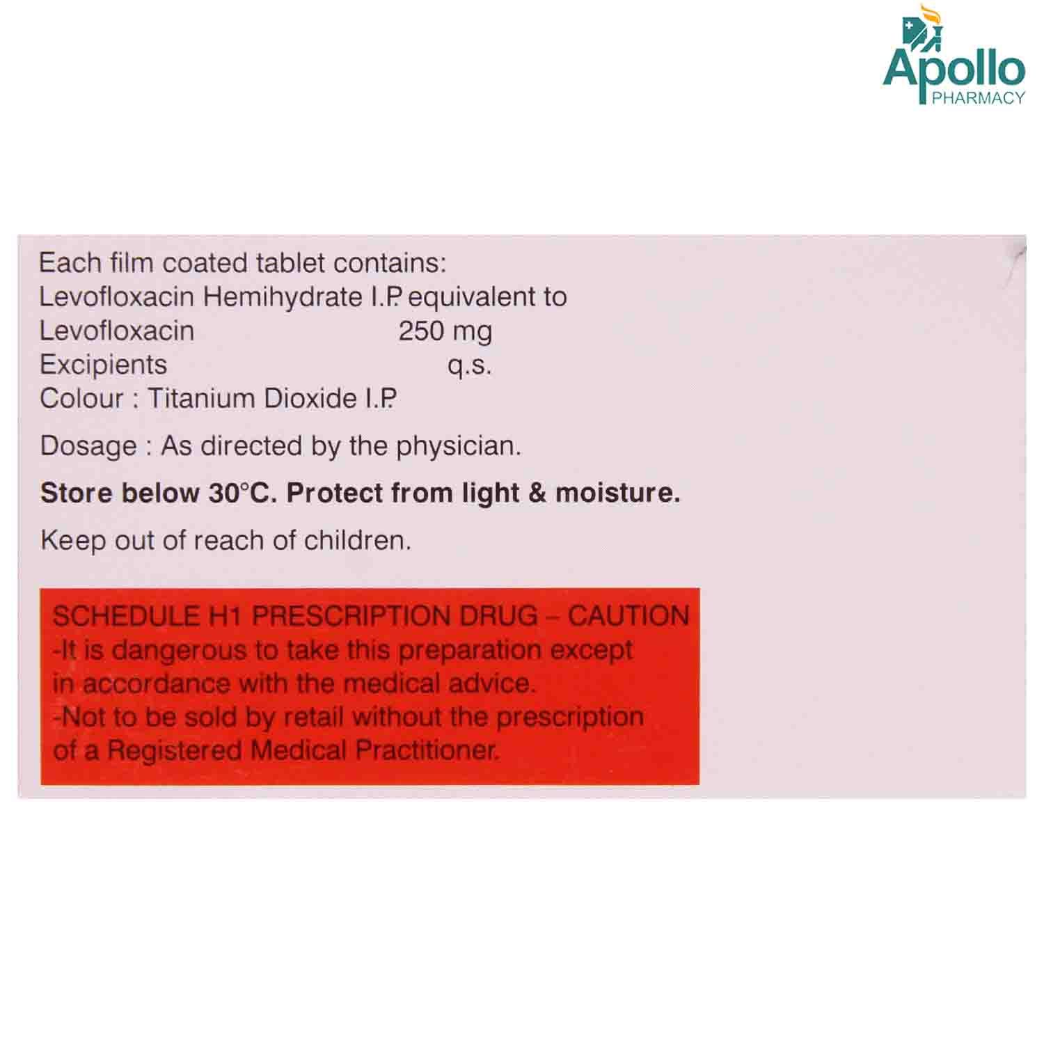 L Cin 250mg Tablet 10 S Price Uses Side Effects Composition Apollo Pharmacy