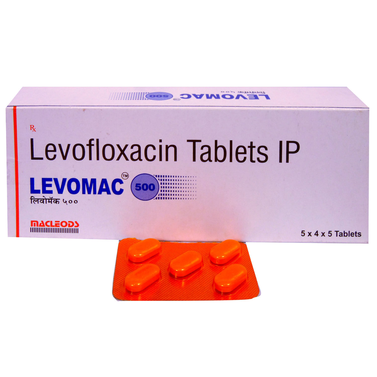 Levomac 500 mg Tablet 5's, Pack of 5 TABLETS