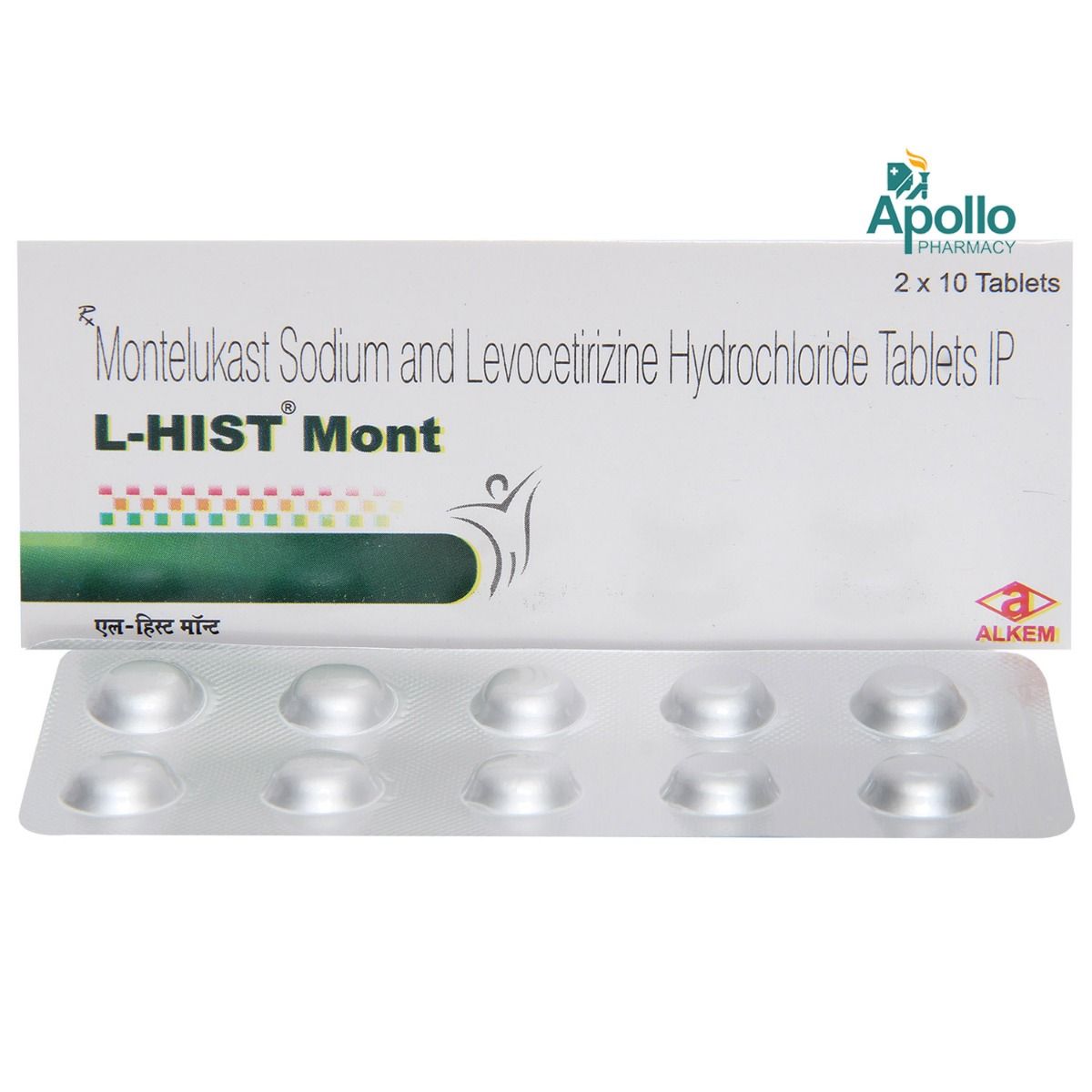 LHist Mont Tablet 10's Price, Uses, Side Effects, Composition Apollo