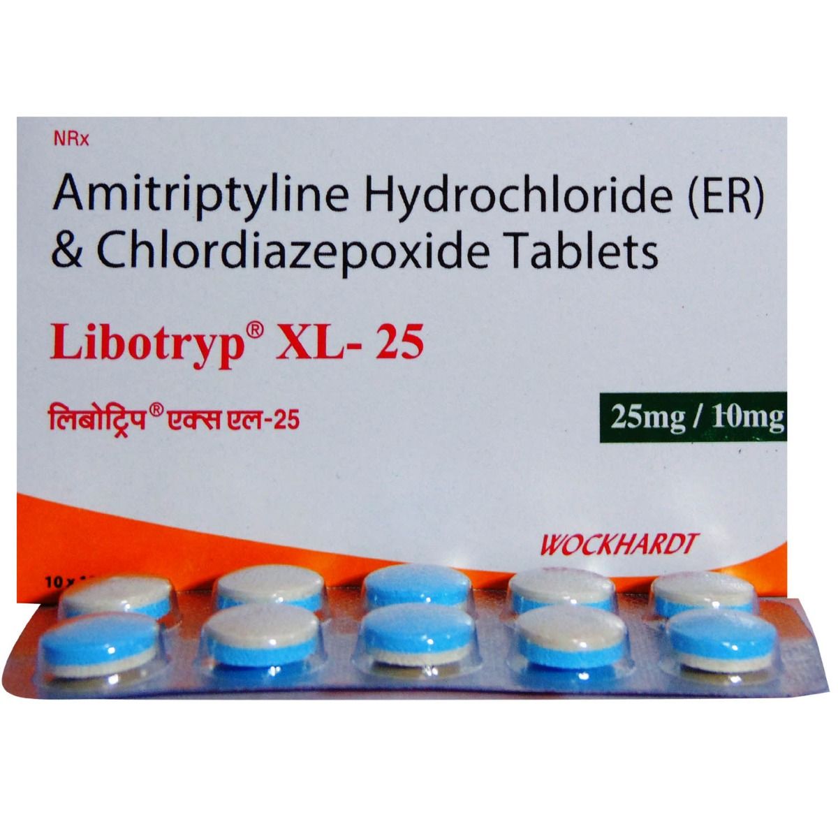 Libotryp XL 25 mg Tablet 10's Price, Uses, Side Effects, Composition ...