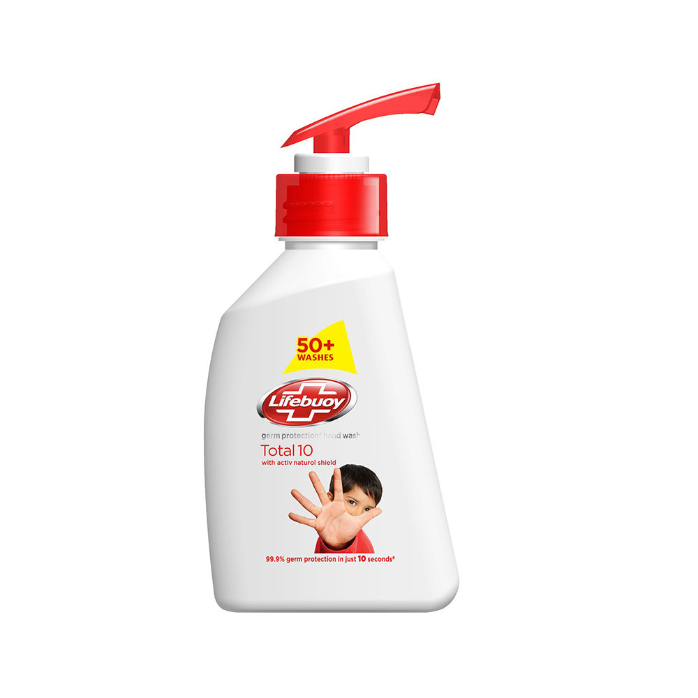 Buy Lifebuoy Total 10 Active Natural Germ Protection Hand Wash Pump 80ml Online