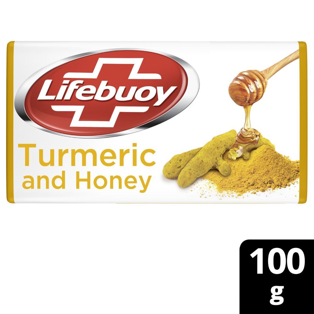 Lifebuoy Nature Protect Turmeric and Honey Soap, 100 gm, Pack of 1 