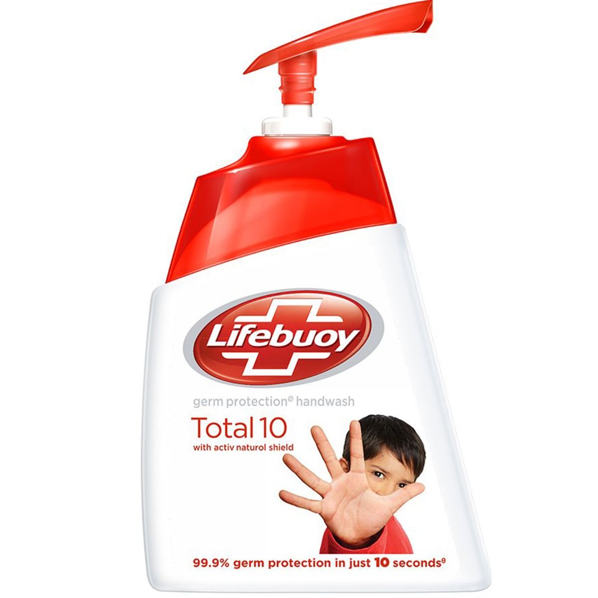 Buy Lifebuoy Total 10 Activ Naturol Shield Germ Protection Handwash, 580 ml Pump Bottle Online