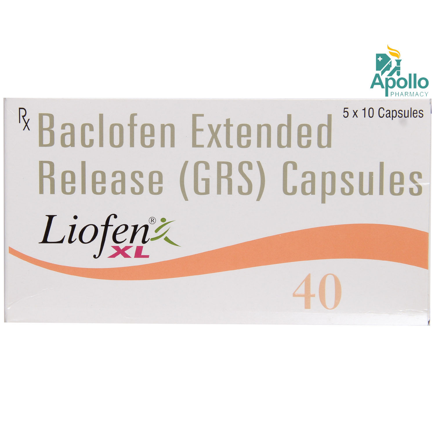 Liofen XL 40 Capsule 10's Price, Uses, Side Effects, Composition