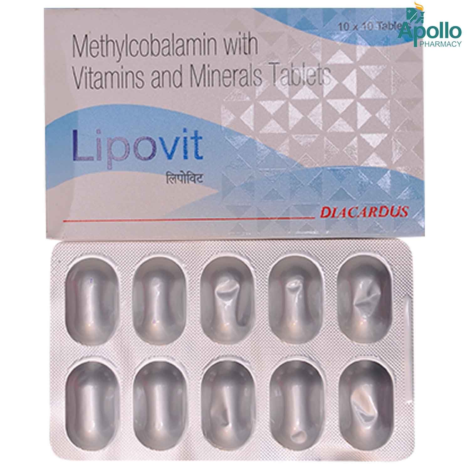 LIPOVIT TABLET 10’S Price, Uses, Side Effects, Composition - Apollo 24|7
