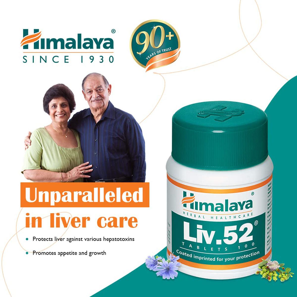 Himalaya Liv.52, 100 Tablets, Pack of 1 