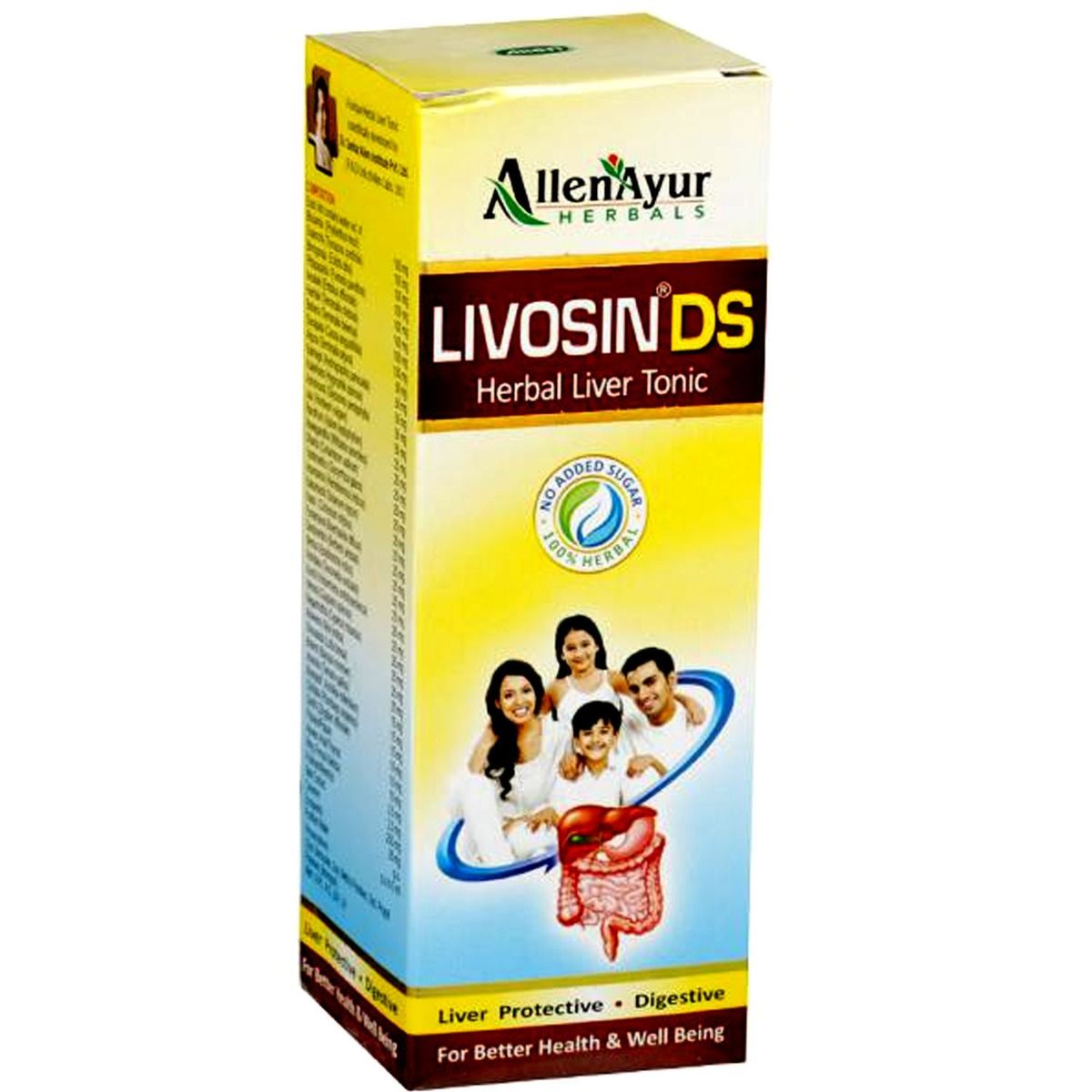 Buy Livosin DS Herbal Liver Tonic, 200 ml Online