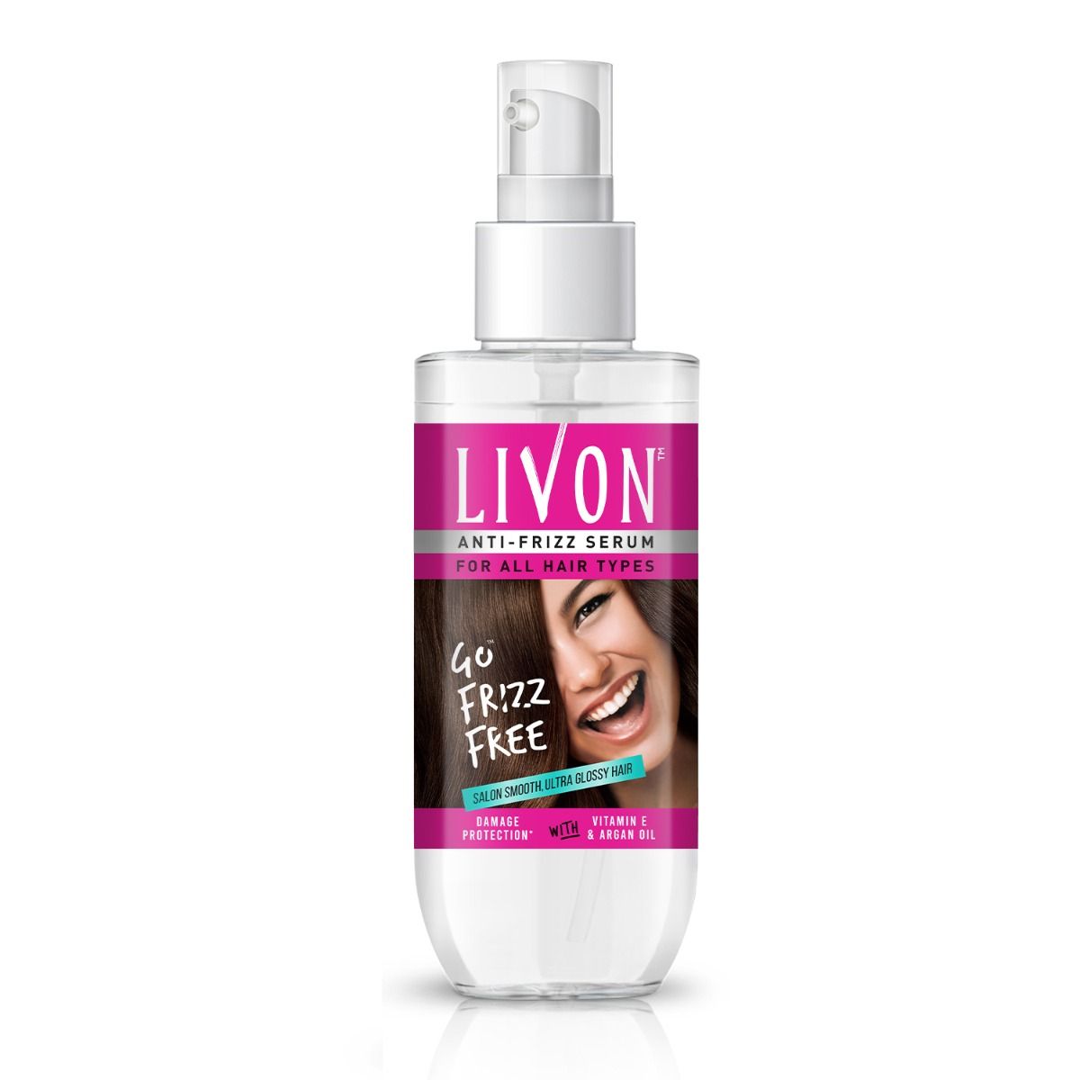 Buy Livon Anti-Frizz Serum For All Hair Types, 50 ml Online