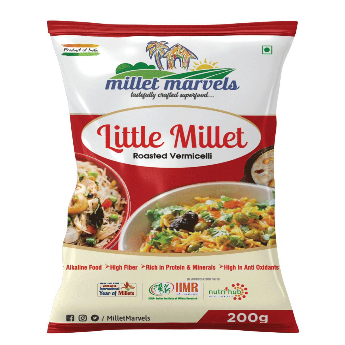 Millet Marvels Little Millet Roasted Vermicelli, 200 gm Price, Uses