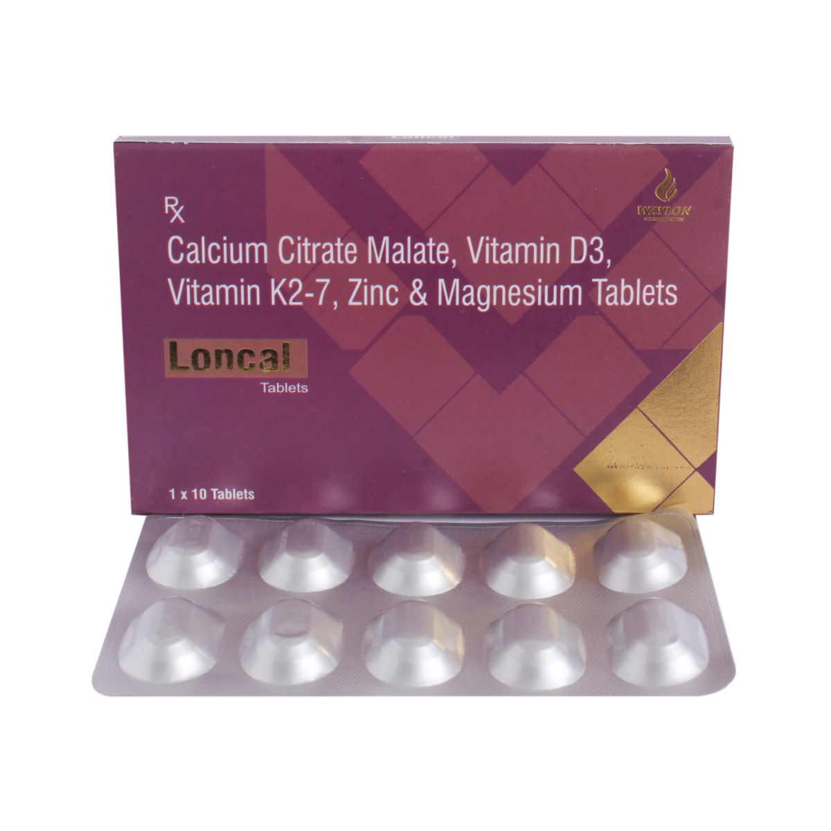 Loncal Tablet 10's, Pack of 10 TABLETS