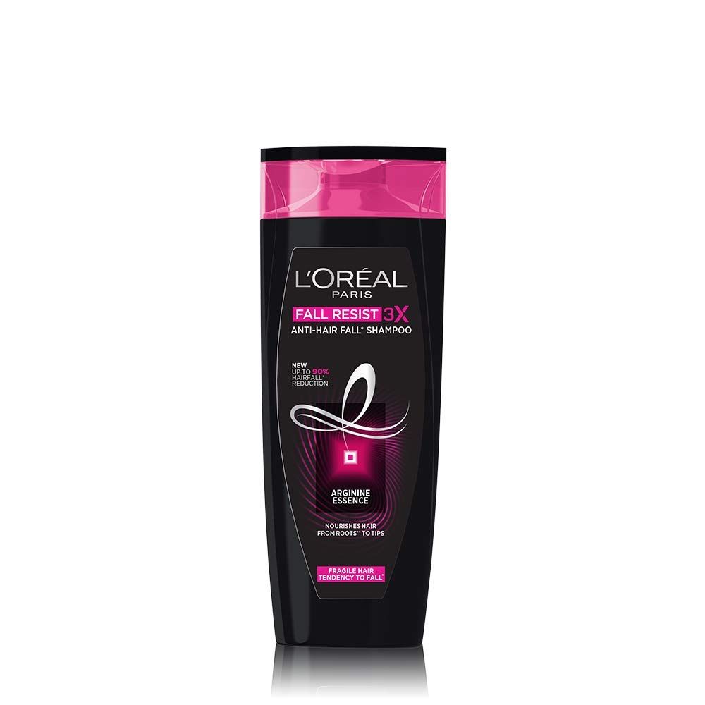 L'Oreal Paris Fall Resist 3X Anti-Hairfall  Shampoo, 192.5 ml, Pack of 1 